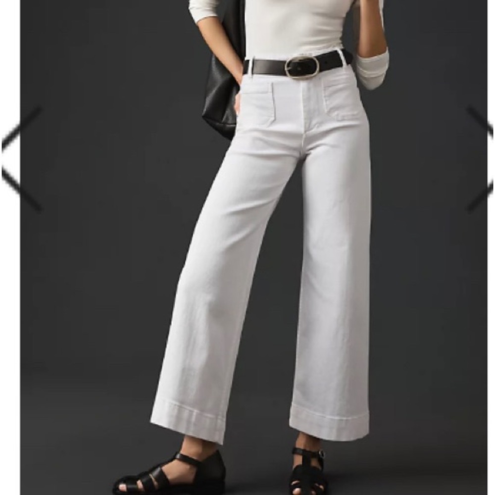 NWT Anthropologie cropped but 30 Tall 31.5 inseam Anthro Collette Maeve Gorgeous